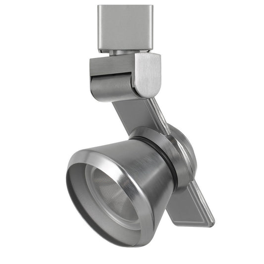12W Integrated Metal and Polycarbonate LED Track Fixture Silver