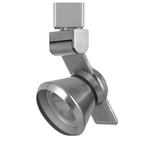 12W Integrated Metal and Polycarbonate LED Track Fixture Silver