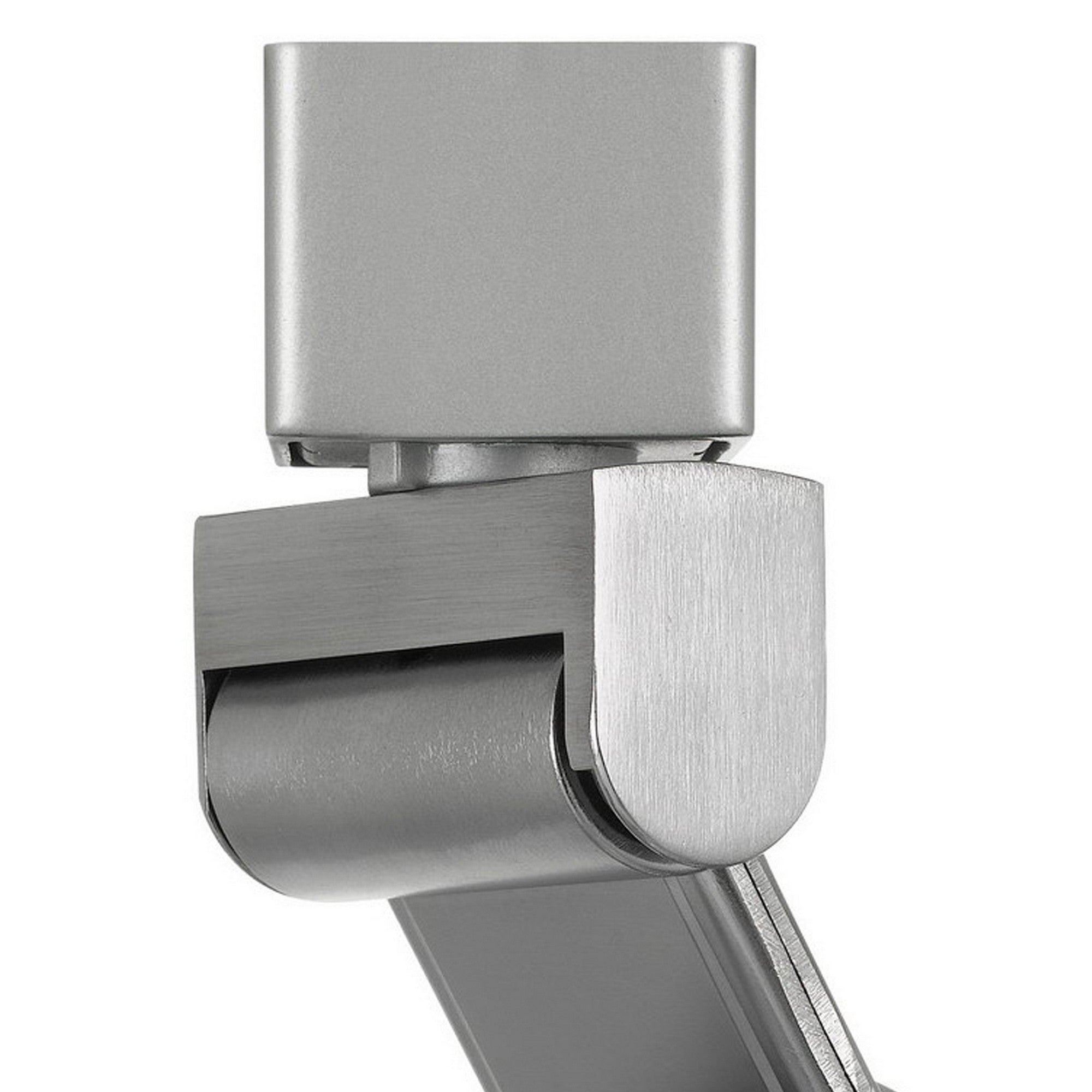 12W Integrated LED Metal Track Fixture with Cone Head Silver and Black-zoom-2