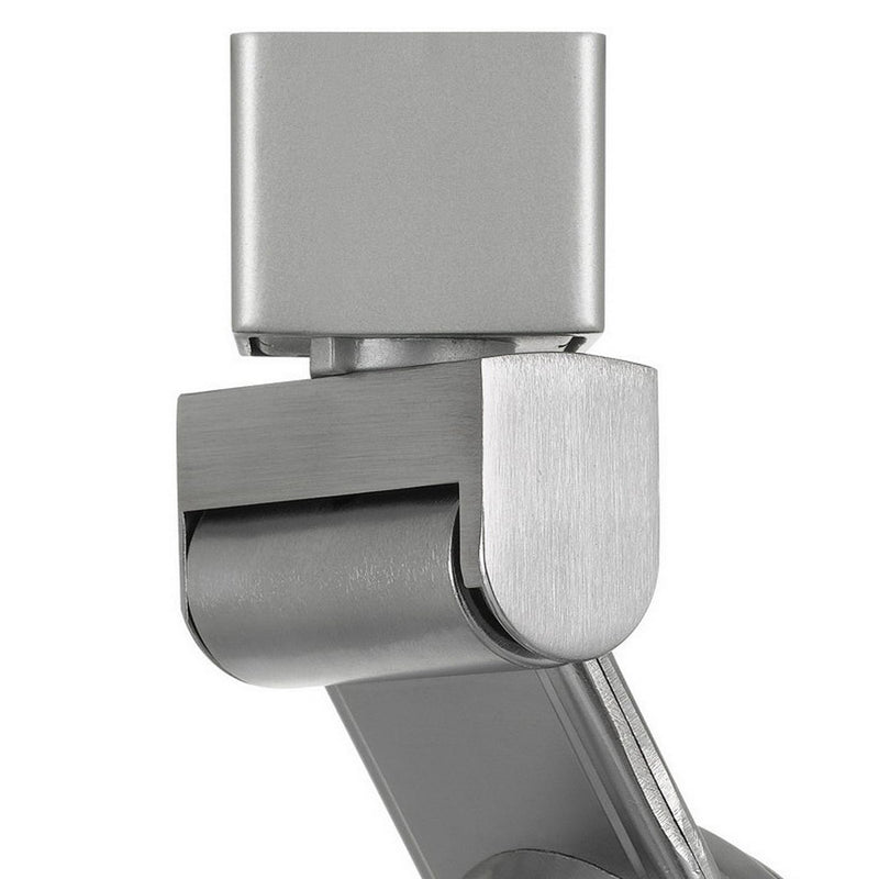 12W Integrated LED Metal Track Fixture with Cone Head Silver and Bronze-zoom-