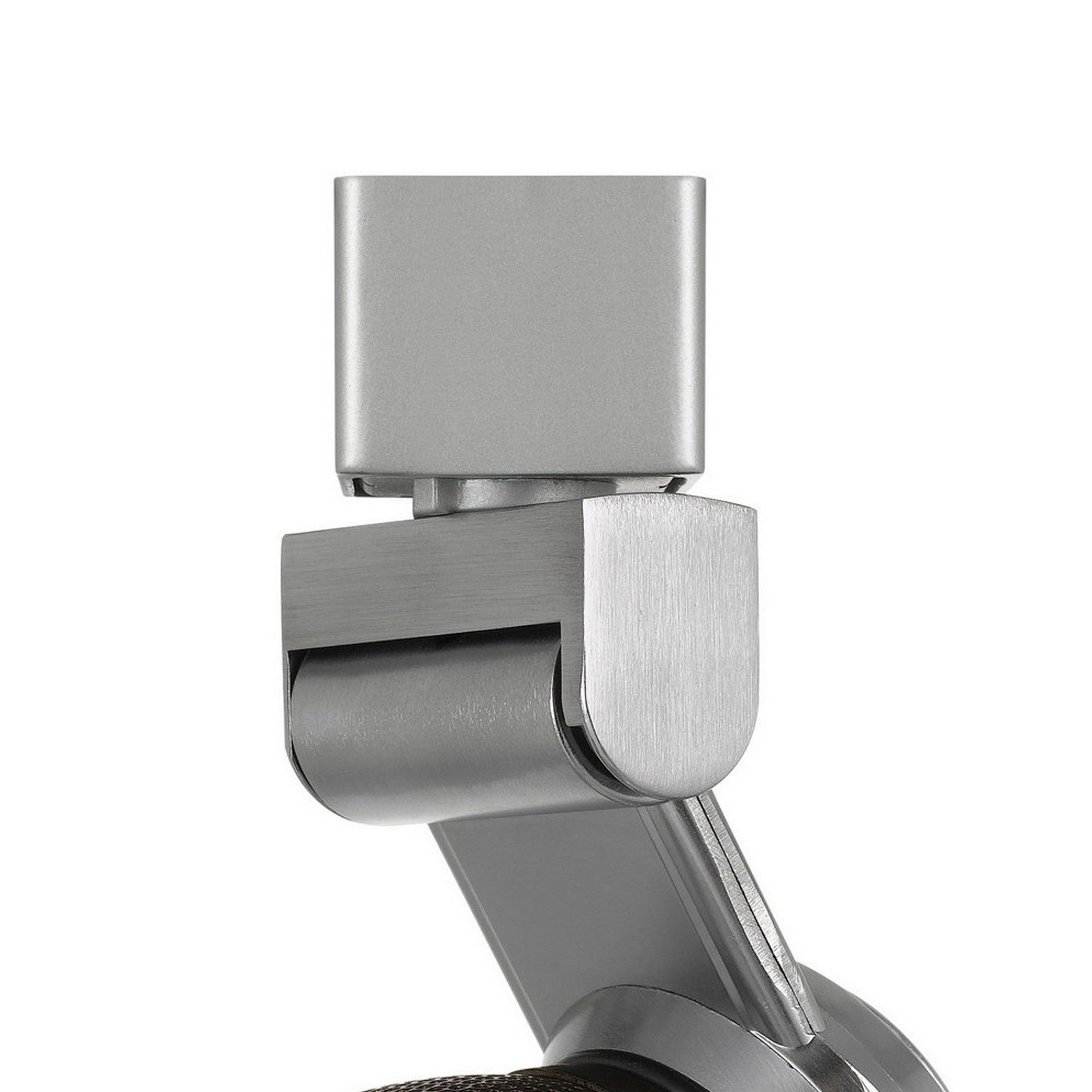 12W Integrated LED Metal Track Fixture with Mesh Head Silver and Bronze