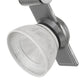 12W Integrated LED Metal Track Fixture with Mesh Head Silver and White