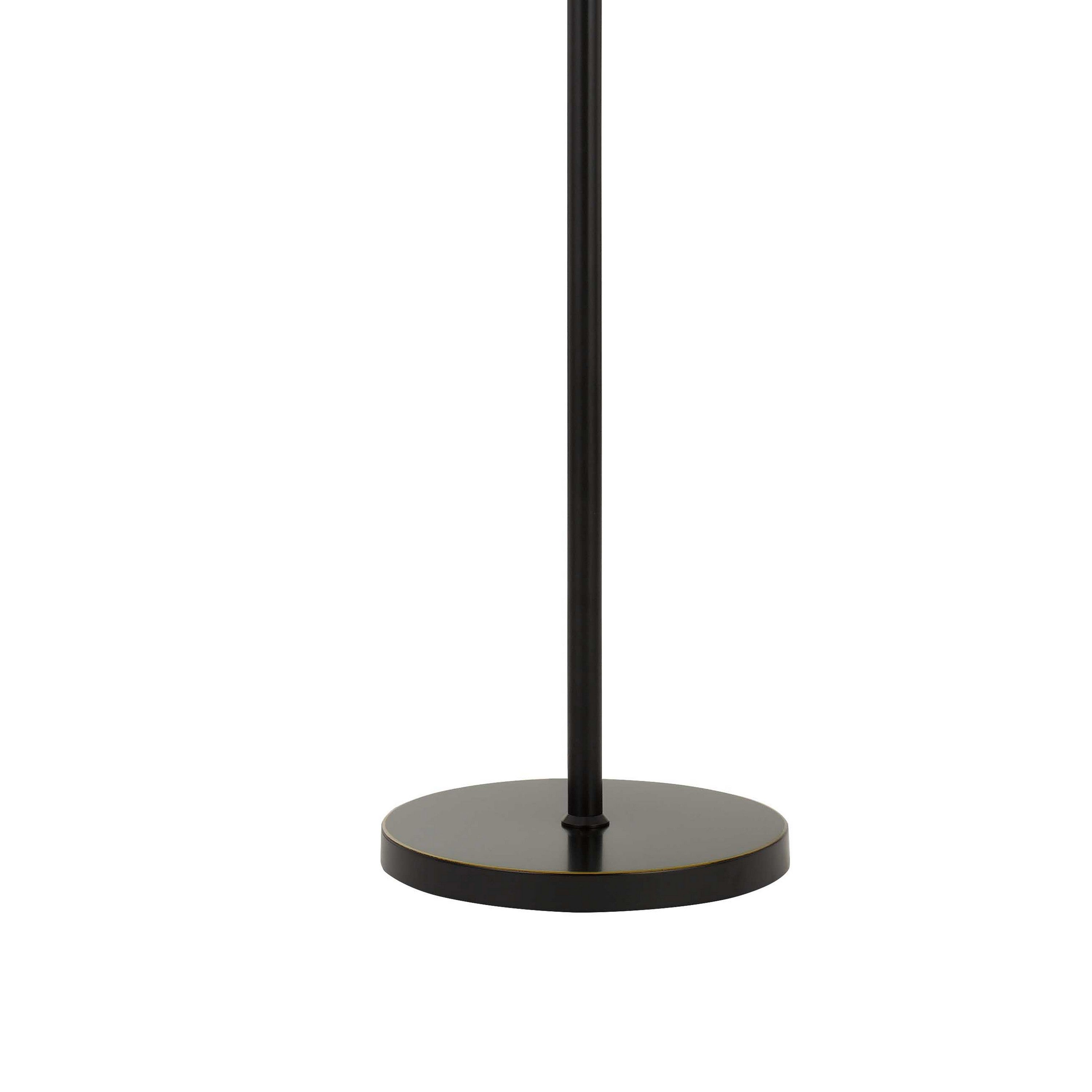 10w Led Adjustable Metal Floor Lamp With Swing Arm Black-zoom-4