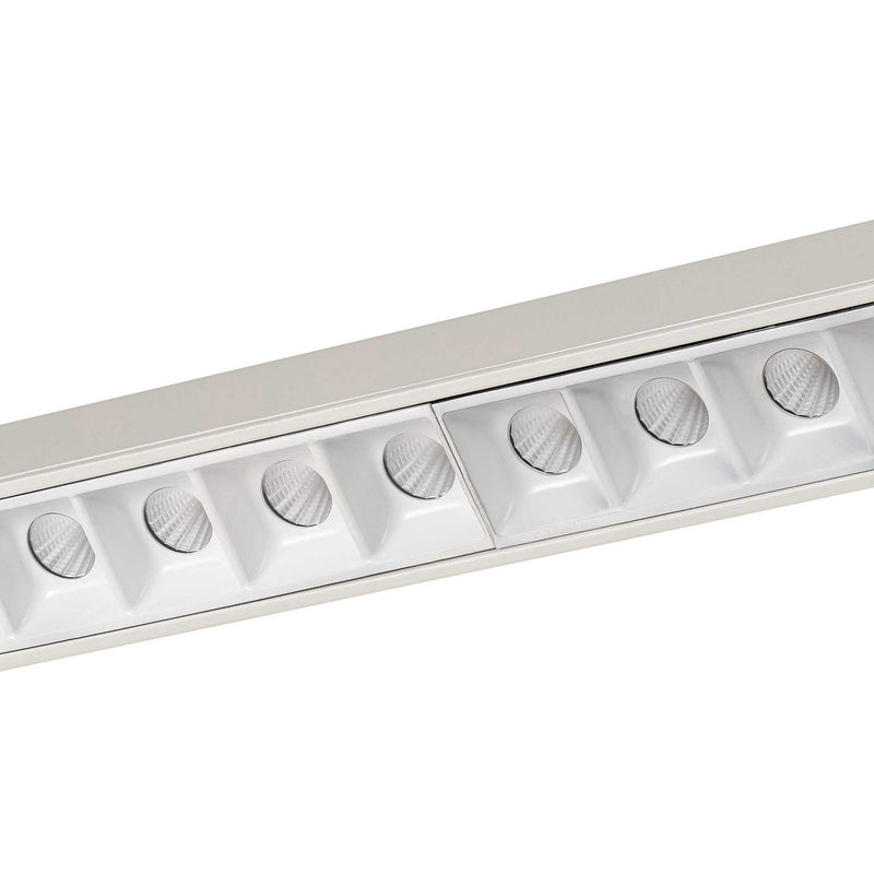 20 W Integrated LED Linear Design Track Fixture with Dimmer Feature White-zoom-