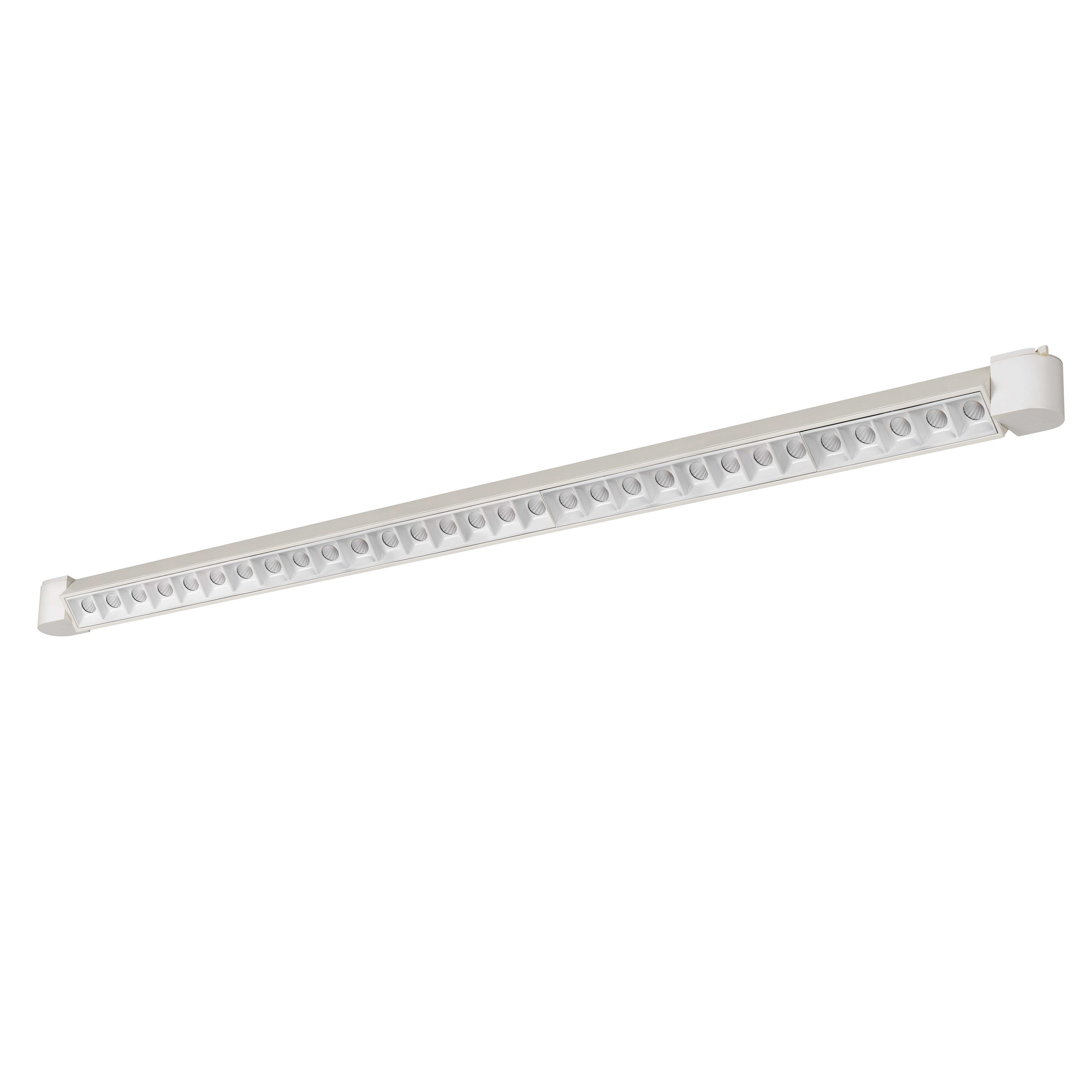 60 W Integrated LED Metal Track Fixture with Linear Design White