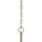 Drum Shade Pendant Lighting With Lattice Design Antique Brass