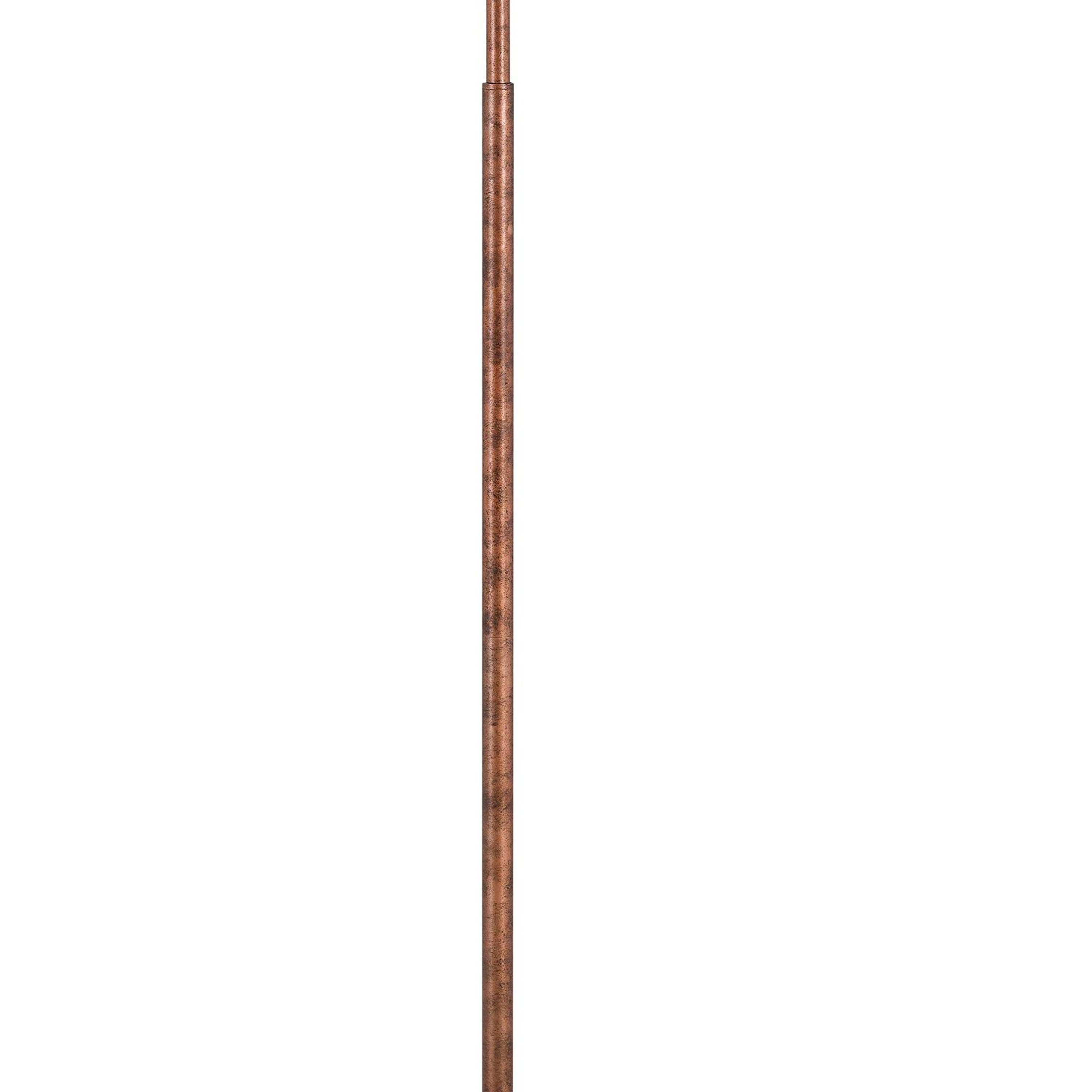 Metal Body Floor Lamp With 2 Adjustable Arms And Metal Shades Bronze-zoom-3