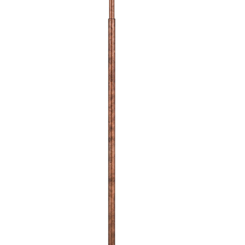 Metal Body Floor Lamp With 2 Adjustable Arms And Metal Shades Bronze-zoom-