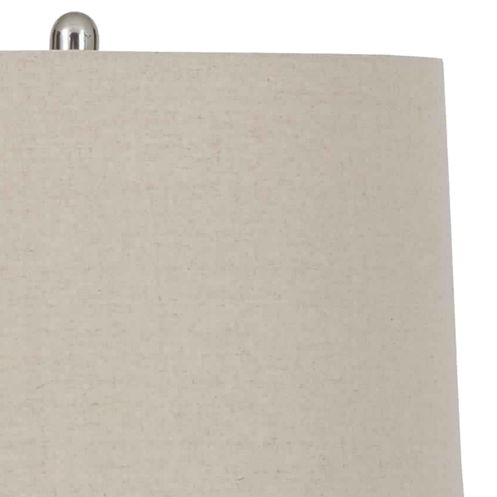 Textured Ceramic Frame Table Lamp with Fabric Shade Beige and White-zoom-2