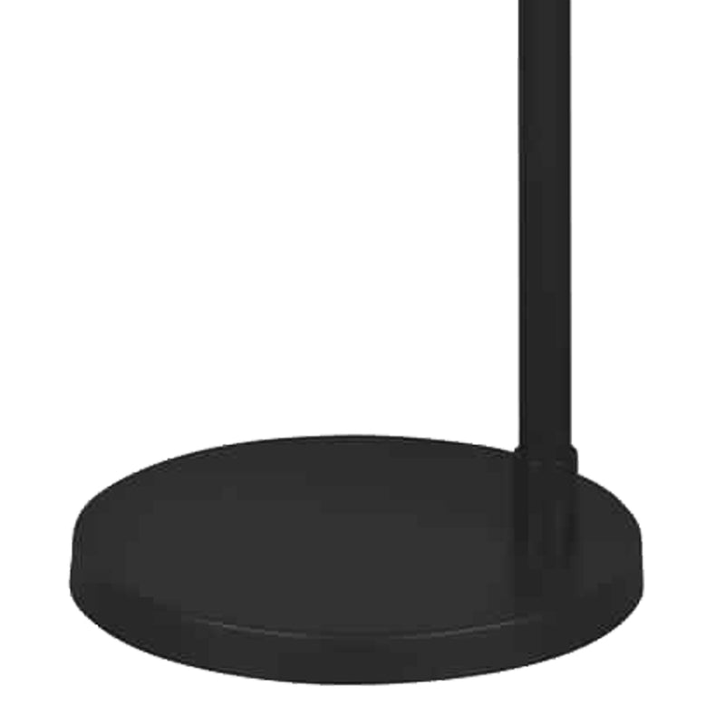 Metal Frame Floor Lamp With Caged Shade Dark Bronze-zoom-