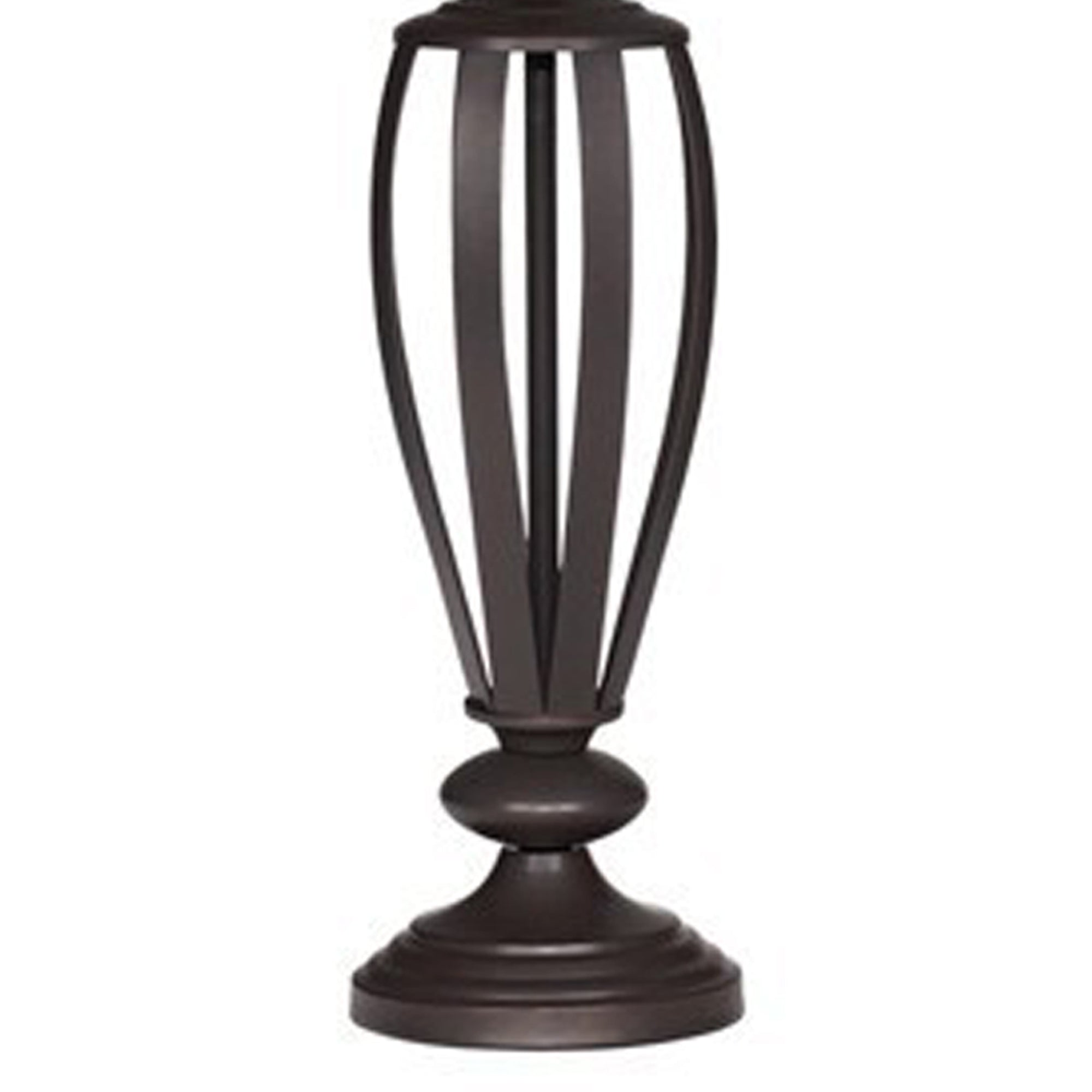 Metal Frame Table Lamp with Fabric Shade Set of 2 Cream and Bronze-zoom-4