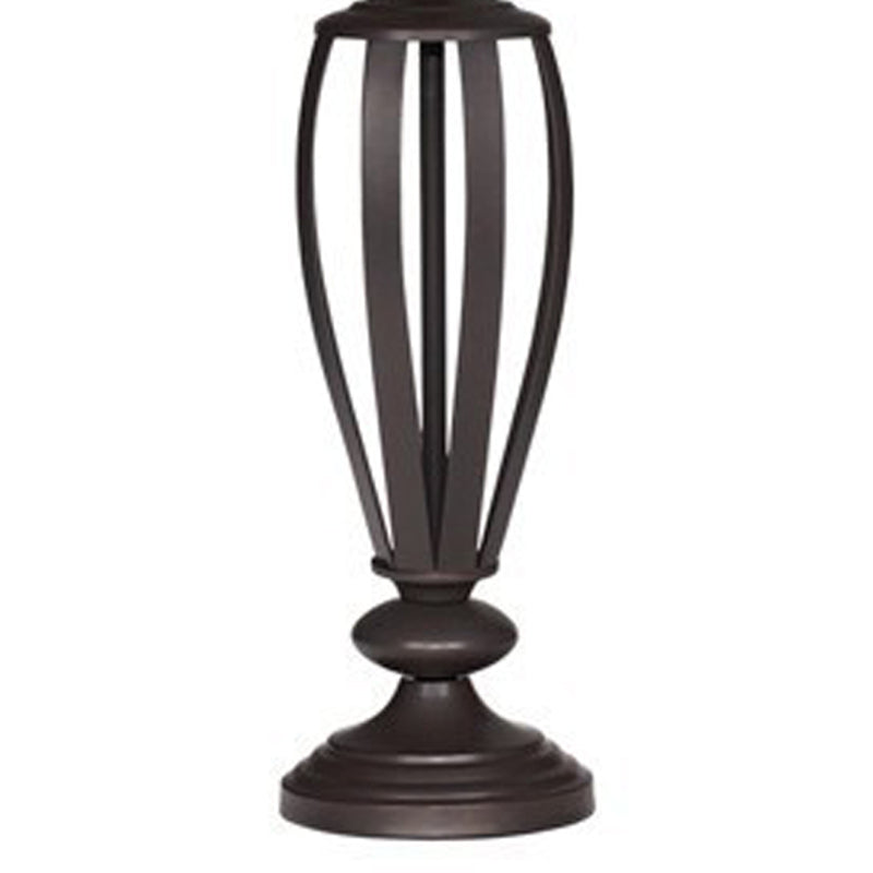 Metal Frame Table Lamp with Fabric Shade Set of 2 Cream and Bronze-zoom-