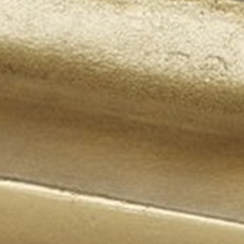 Rectangular Metal Frame Decorative Tray With Cut Out Handle Gold-zoom-