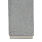 Resin Table Lamp with Faux Concrete Finish and Hardback Shade Set of 2 Gray