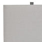 Resin Table Lamp with Faux Concrete Finish and Hardback Shade Set of 2 Gray