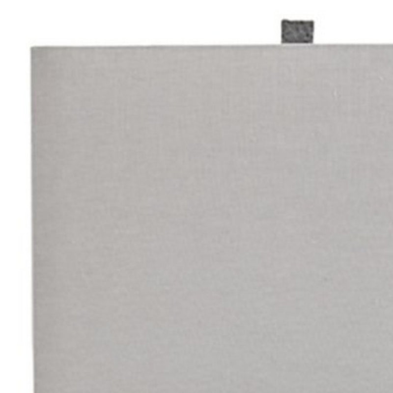 Resin Table Lamp with Faux Concrete Finish and Hardback Shade Set of 2 Gray-zoom-