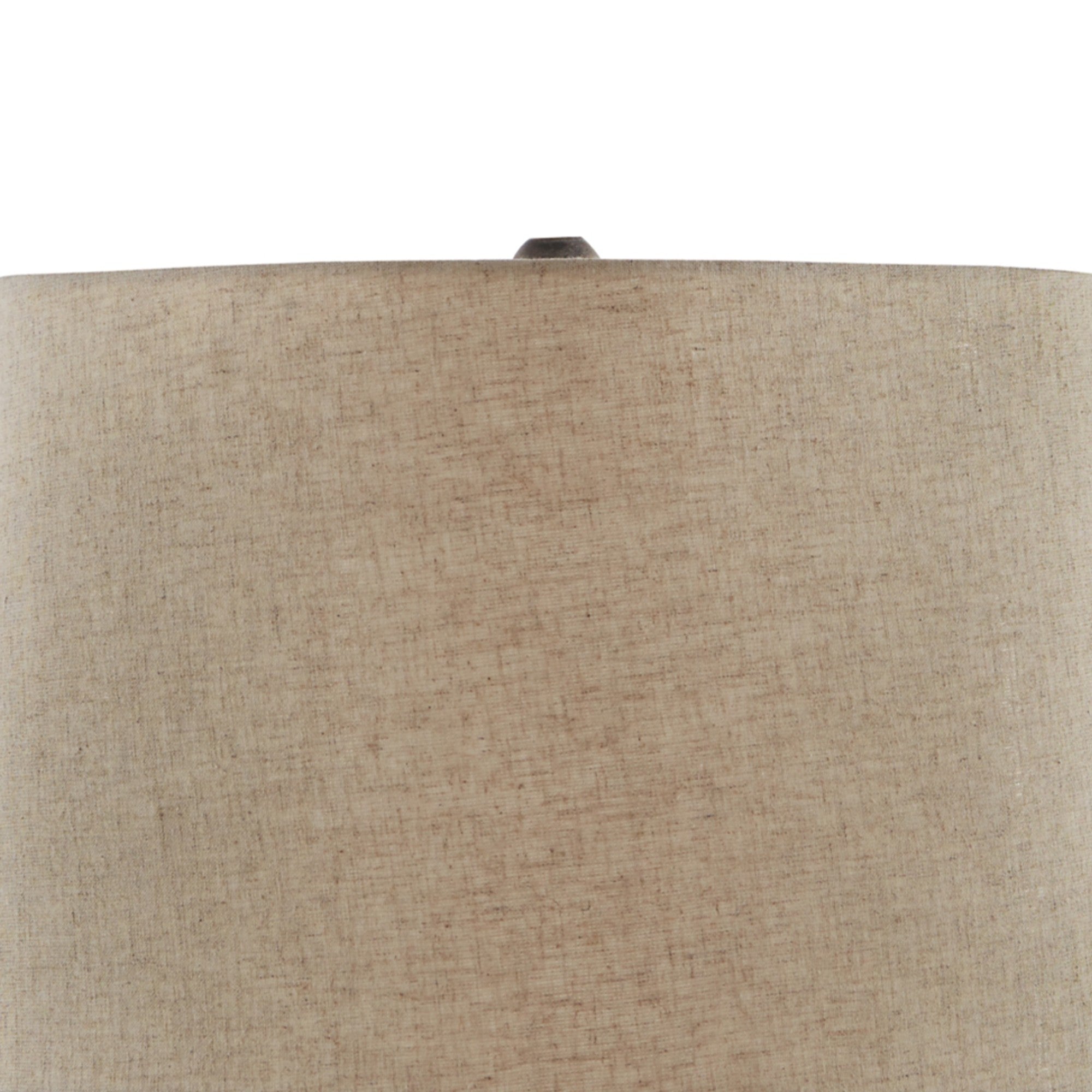 Metal Table Lamp with Bellied Embossed Vertical Lines Base Antique Bronze-zoom-2