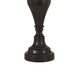 Metal Table Lamp with Turned Pedestal Base Set of 2 Bronze