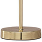 Metal Table Lamp with Sequined Shade Multicolor