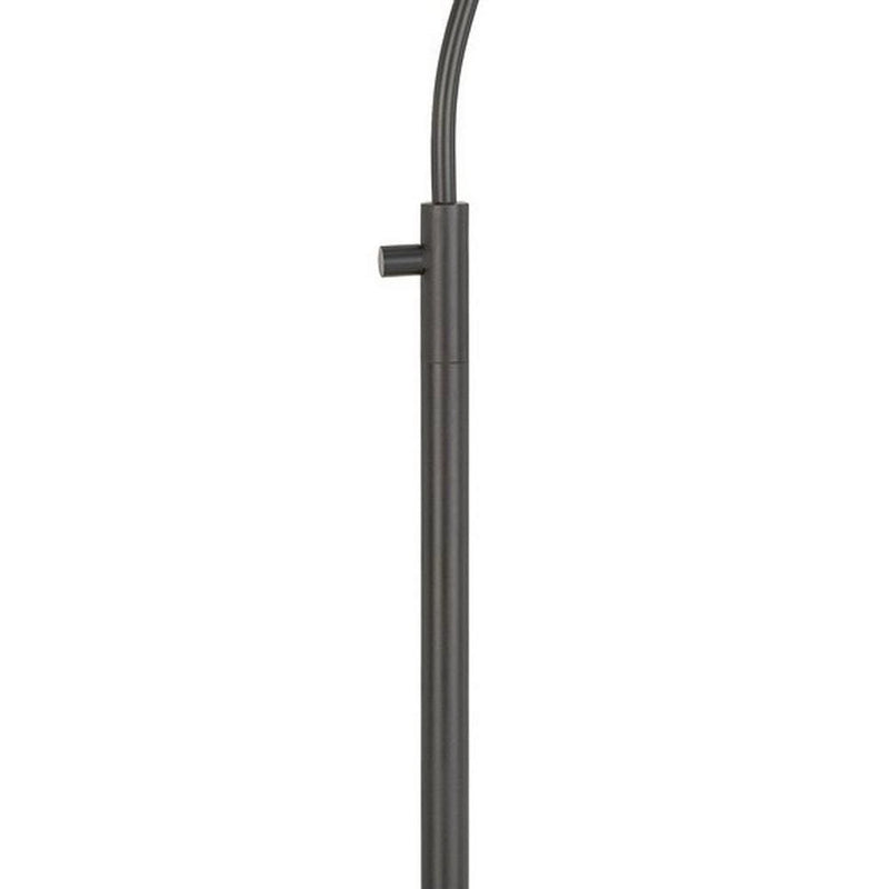 Metal Downbridge Design Floor Lamp With Cage Shade Dark Bronze-zoom-