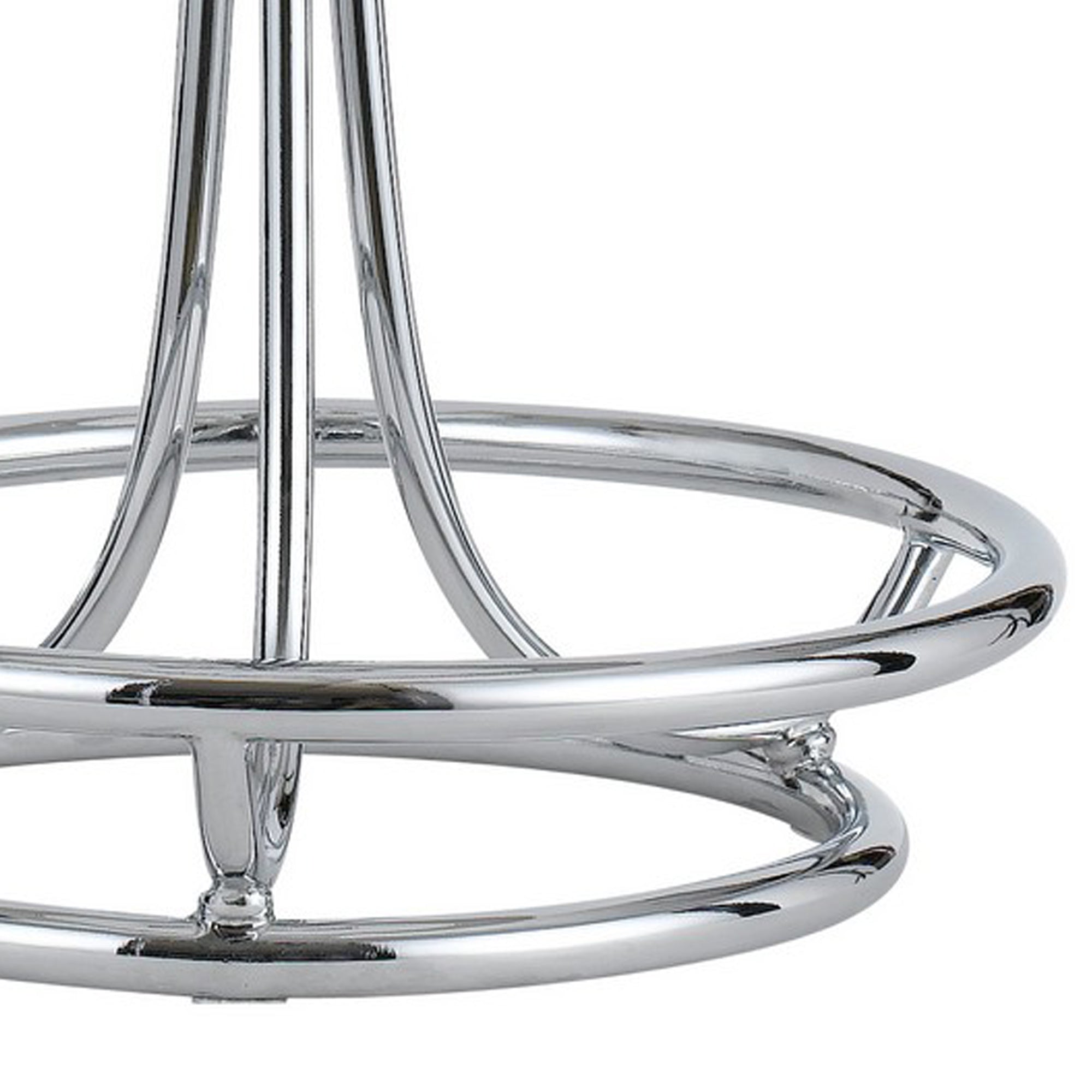 Metal Corkscrew Design Table Lamp with Pull Chain Switch Silver-zoom-3