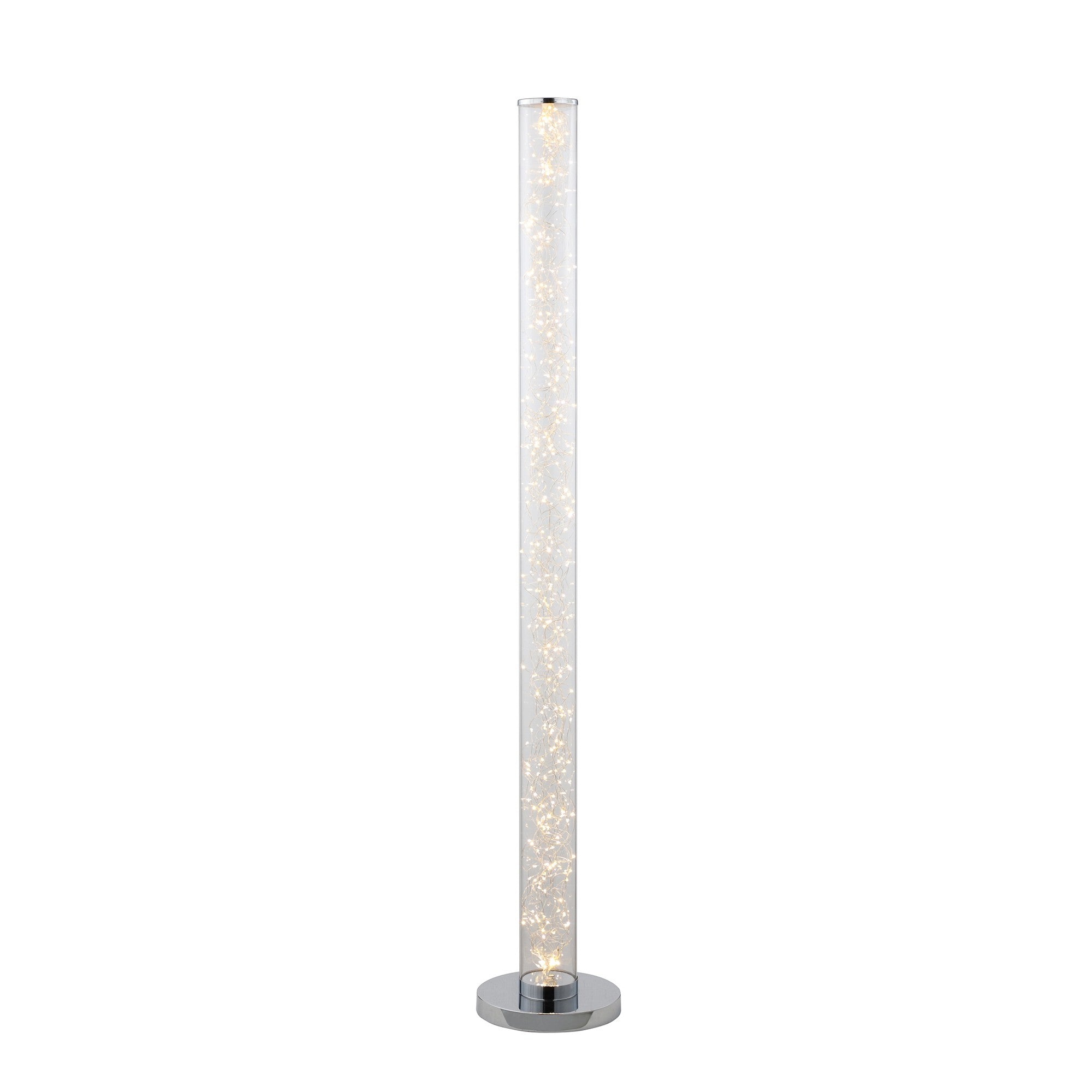 Floor Lamp With 360 Pieces Led Rope Bulbs Silver-zoom-1