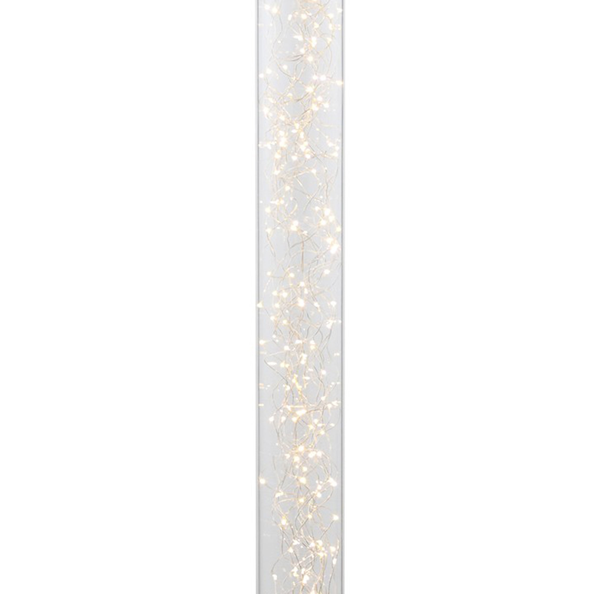 Floor Lamp With 360 Pieces Led Rope Bulbs Silver-zoom-3