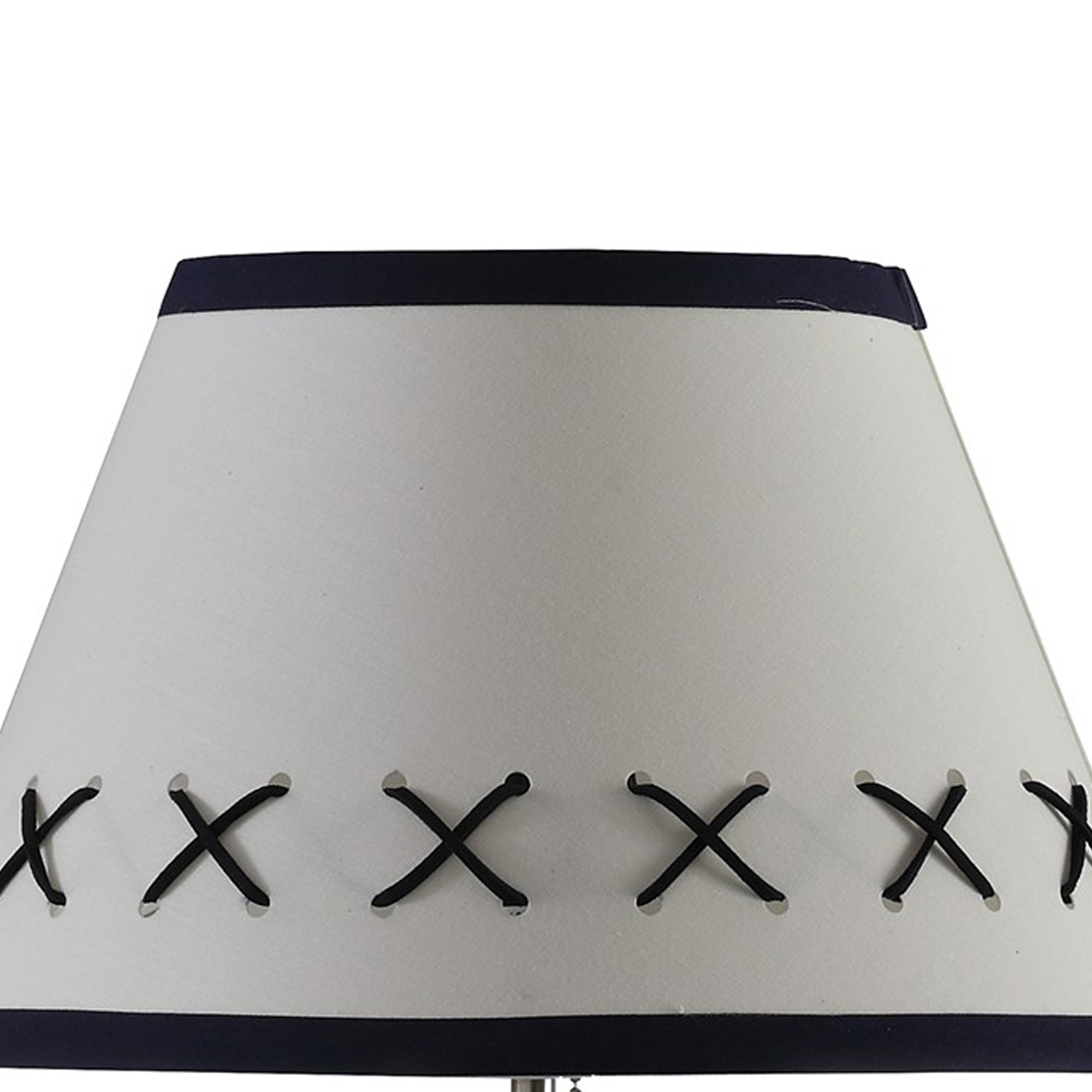 Table Lamp with Wireless Charging and USB Port Silver-zoom-4