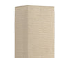 Floor Lamp With Linear Metal Base And Column Shade Black
