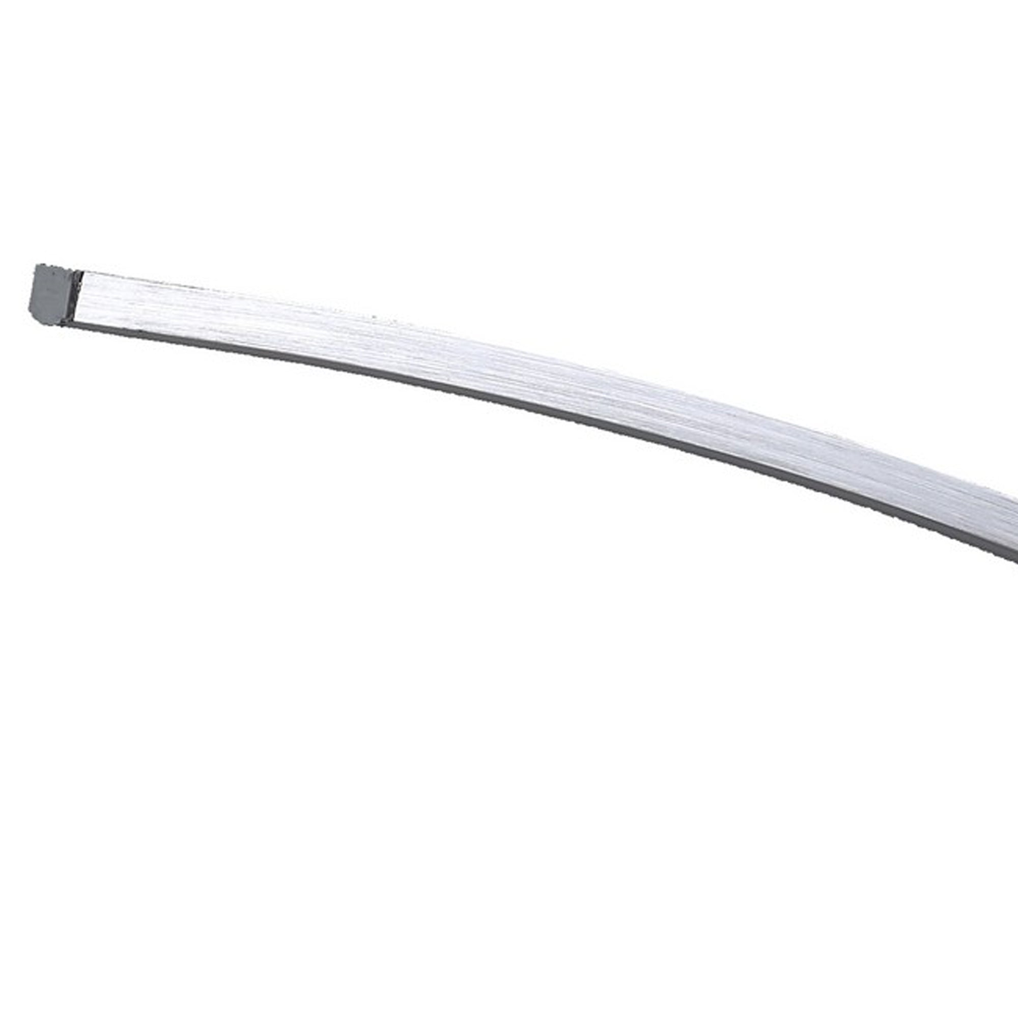 Table Lamp with Arched Tube LED Brushed Silver-zoom-4