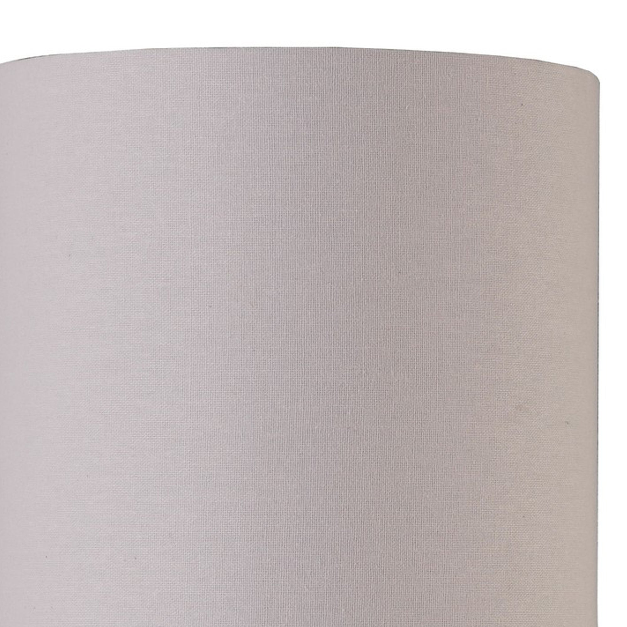 Table Lamp with Curved Abstract Metal Base Silver-zoom-4