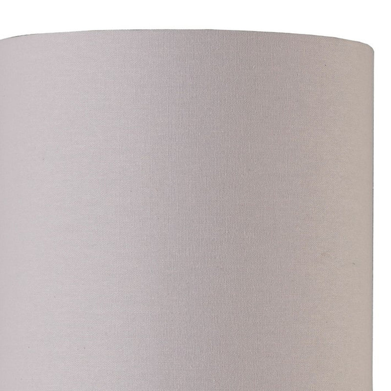 Table Lamp with Curved Abstract Metal Base Silver-zoom-