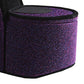 High Heel Shoe Jewelry Box With 3 Hooks And Storage Purple