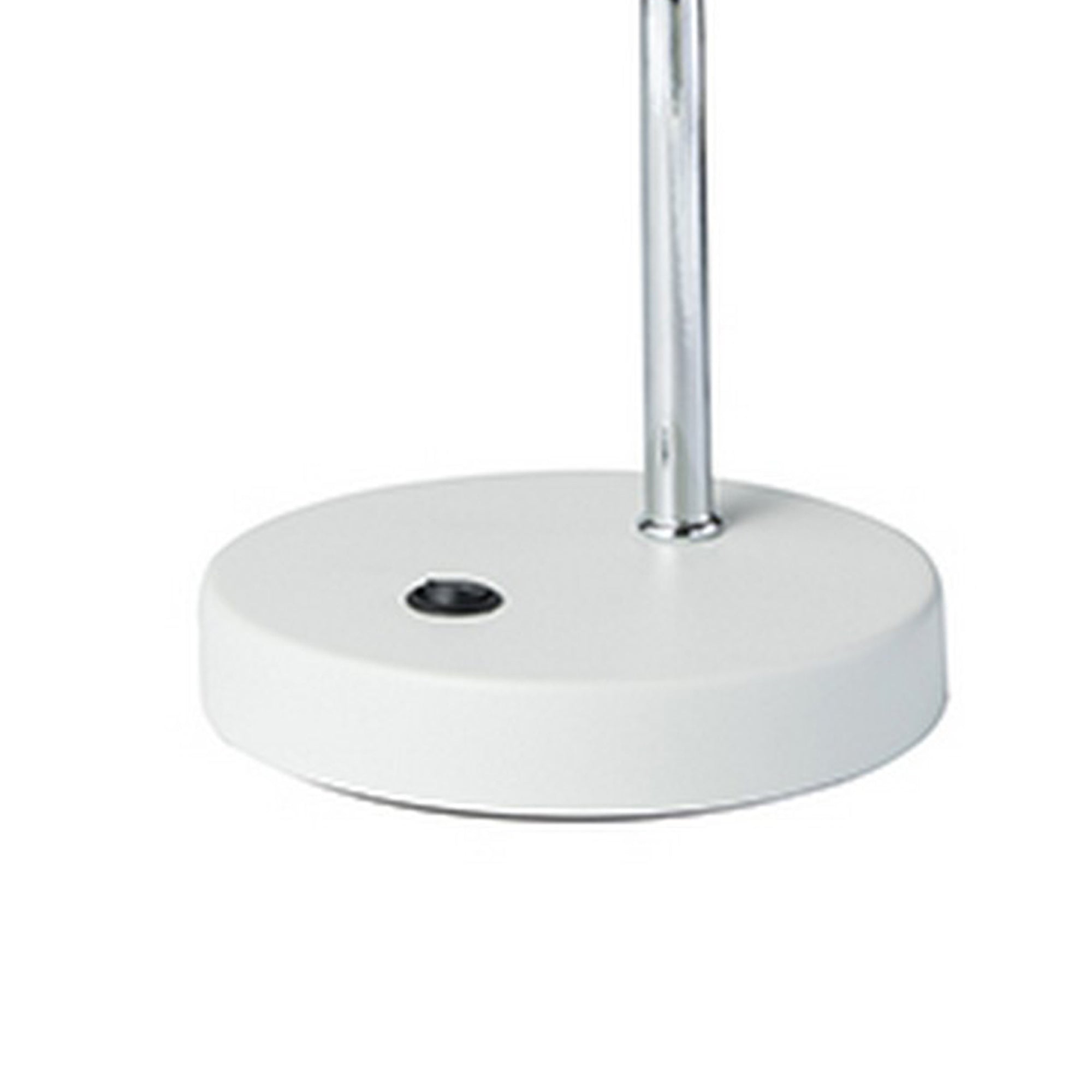 Table Lamp with Adjustable Goose Neck and Shade White-zoom-3