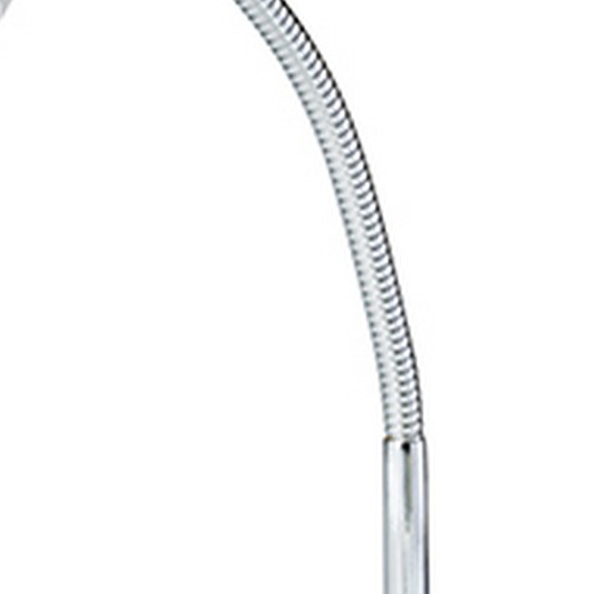 Table Lamp with Adjustable Goose Neck and Shade White-zoom-4