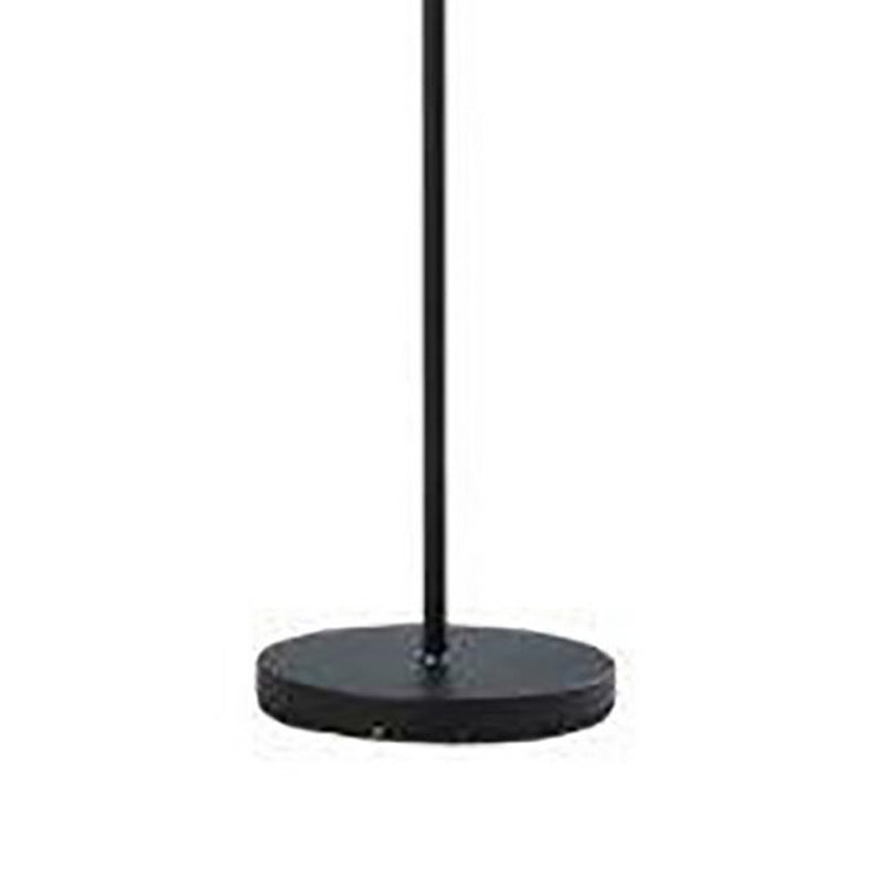 Floor Lamp With Adjustable Swing Arm And Height Black-zoom-