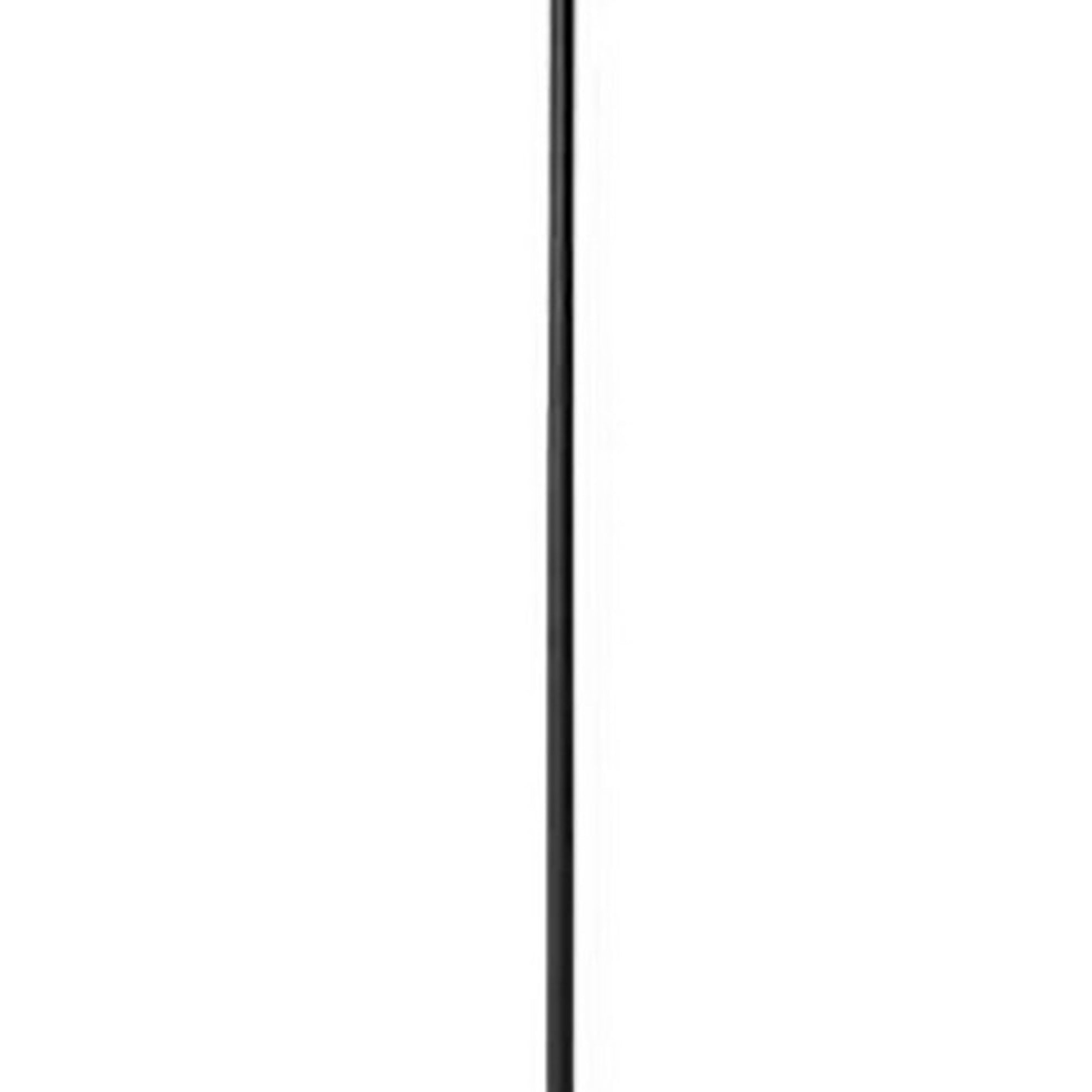 Floor Lamp With Adjustable Torchiere Head And Sleek Metal Body Black-zoom-3