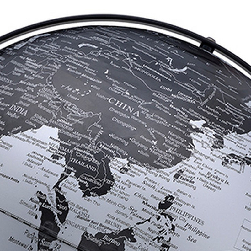 Globe Accent Decor With Inbuilt Led Black And Gray-zoom-