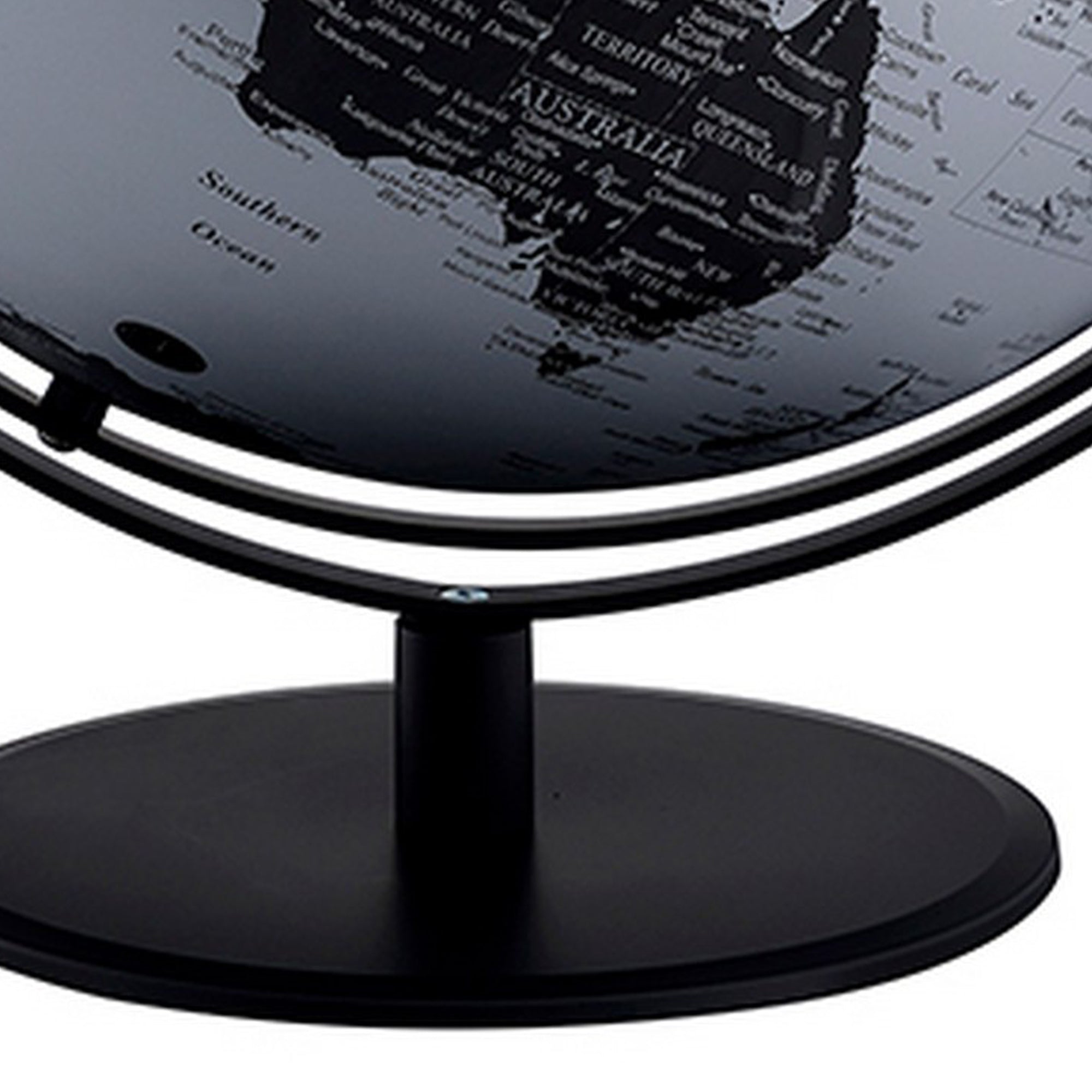 Globe Accent Decor With Inbuilt Led Black And Gray-zoom-4