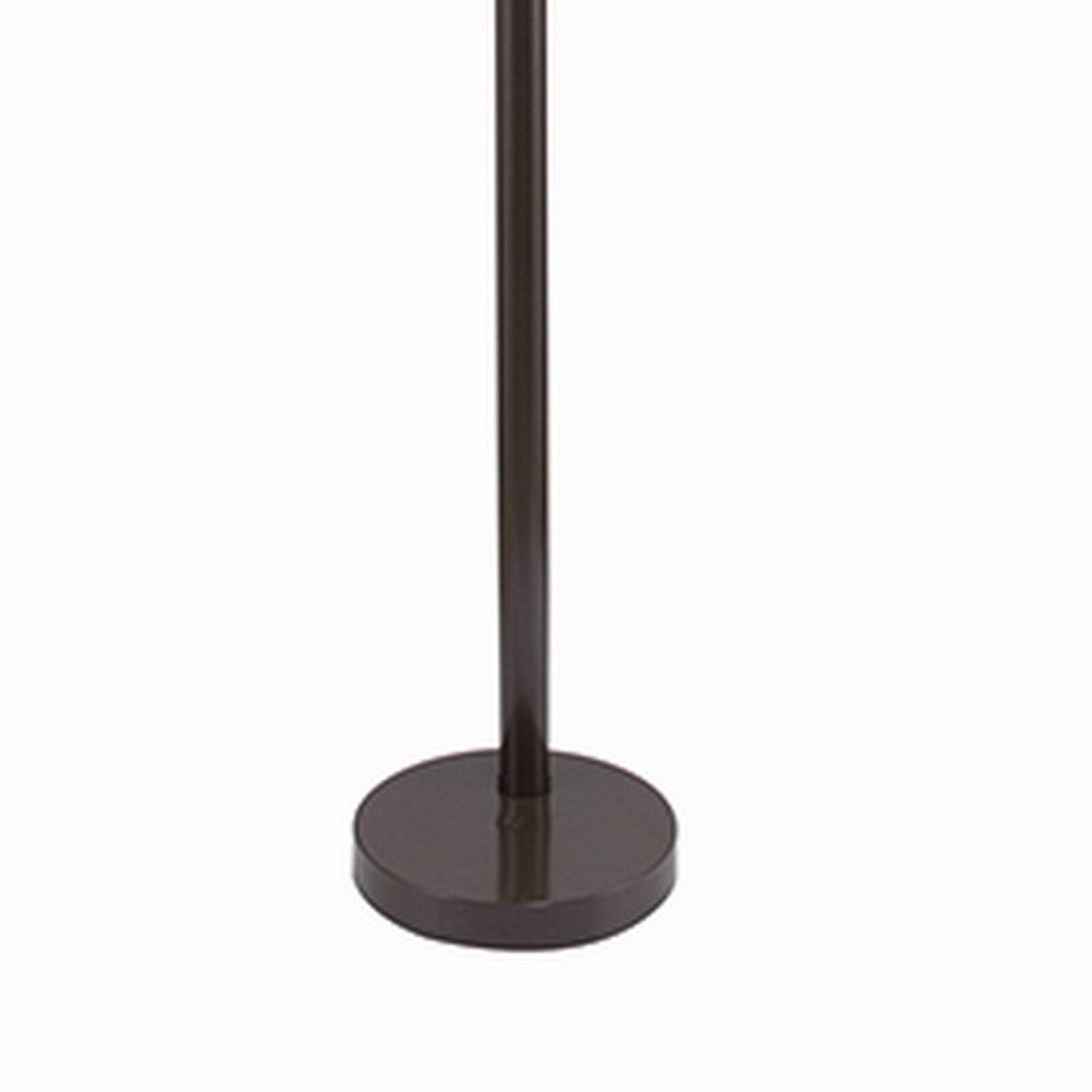 Floor Lamp With 3 Arched Arms And Fabric Shades Bronze-zoom-4