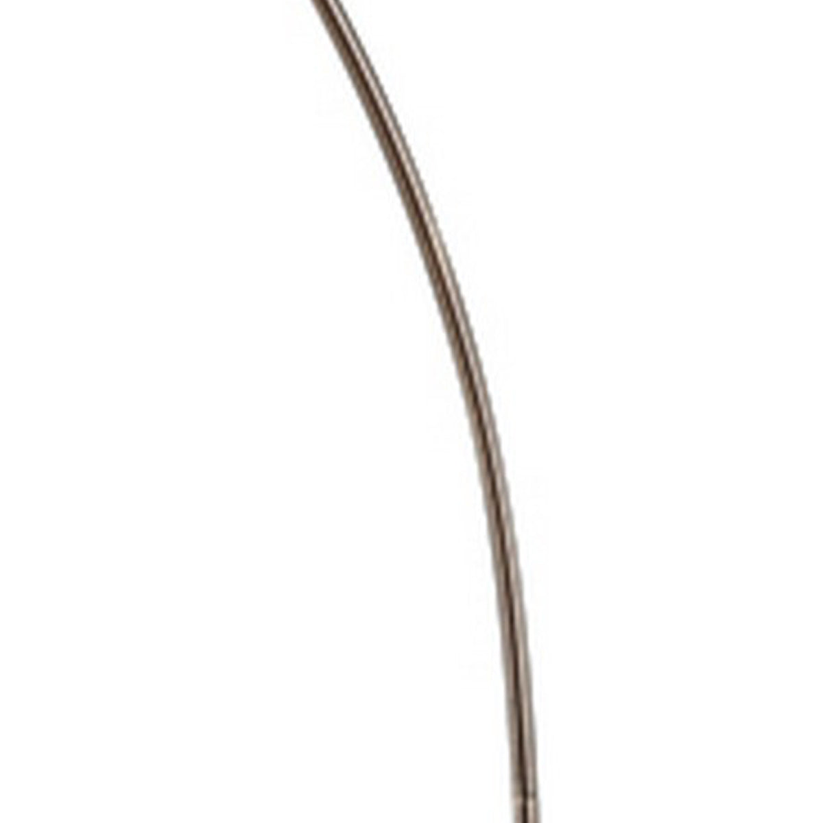 Floor Lamp With Curved Metal Frame And Drum Shade Antique Gold-zoom-3