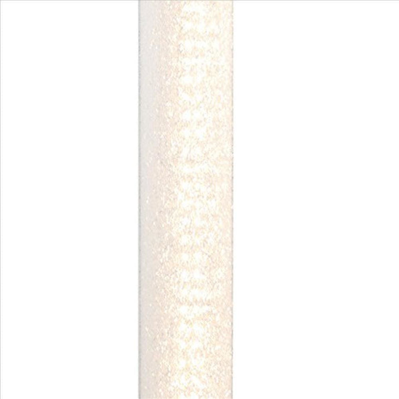 Column Style Floor Lamp With Sandrock Acrylic Tube Clear-zoom-