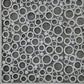 Transitional Sandstone Wall Decor With Bubble Pattern Large Gray