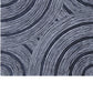 Square Sandstone Wall Decor With Lined Circular Design Large Gray