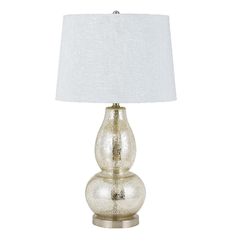 30 Inch Glass Table Lamp Dimmer Set of 2 Champagne Silver-zoom-