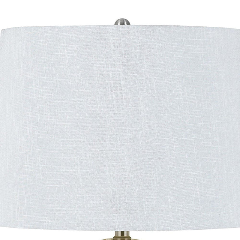 30 Inch Glass Table Lamp Dimmer Set of 2 Champagne Silver-zoom-