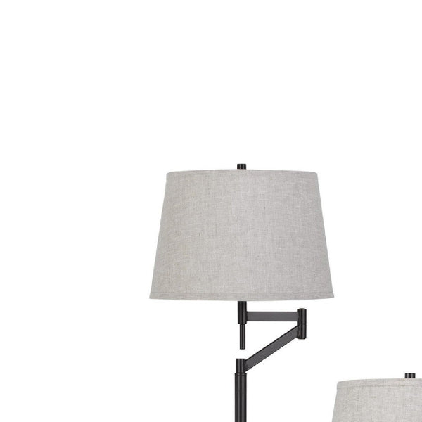 72 Inch Adjusting Floor Lamp Table Lamps Set Of 3 Black-zoom-