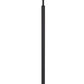 61 Inch Adjustable Tall Metal Floor Lamp Dome Shade Black