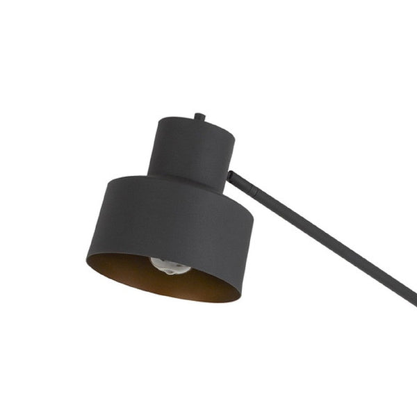 65 Inch Adjustable Modern Industrial Metal Floor Lamp Black-zoom-2