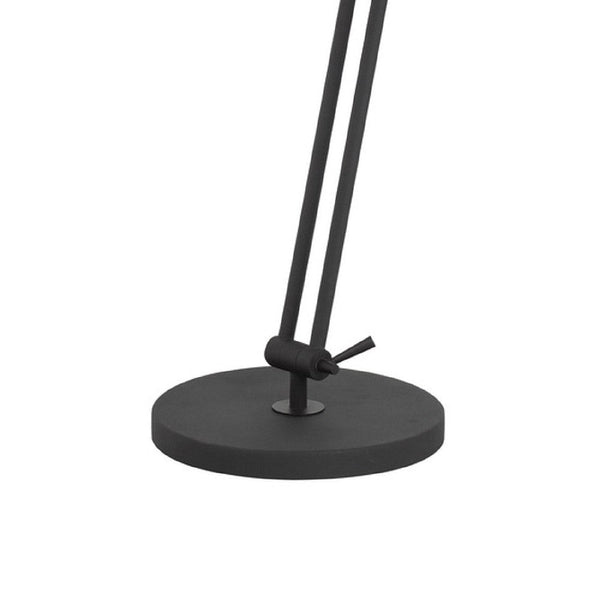 65 Inch Adjustable Modern Industrial Metal Floor Lamp Black-zoom-